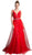 Cinderella Divine - Lace Appliqued Mermaid Dress with Overlay