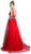 Cinderella Divine - Lace Appliqued Mermaid Dress with Overlay