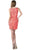 Cinderella Divine - Sleeveless Soutache Ornate Sheath Dress