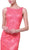 Cinderella Divine - Soutache Adorned Long Sheath Dress