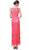 Cinderella Divine - Soutache Adorned Long Sheath Dress