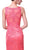 Soutache Adorned Long Sheath Dress