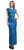 Cinderella Divine - Cap Sleeve Soutache Embellished Long Sheath Formal Dress