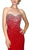 Cinderella Divine - Strapless Bejeweled Sweetheart Fitted Dress