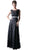 Cinderella Divine - Bateau Neck Sleeveless A-line Lace Evening Dress