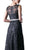 Cinderella Divine - Bateau Neck Sleeveless A-line Lace Evening Dress