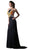 Cinderella Divine - Sleeveless Embellished Halter  Sheath Dress
