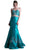Cinderella Divine - Two Piece Strapless Embellished Mermaid Dress