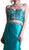 Two Piece Strapless Embellished Mermaid Dress