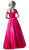 Cinderella Divine - Two Piece Off-Shoulder A-line Dress in Pink