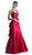 Embellished Scoop Ruffled Mermaid Dress