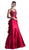 Cinderella Divine - Embellished Scoop Ruffled Mermaid Dress