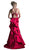Cinderella Divine - Embellished Scoop Ruffled Mermaid Dress