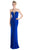 Cinderella Divine - Embellished Ruched Plunging Sweetheart Dress