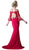 Cinderella Divine - Off-Shoulder Flounce Fitted Gown