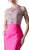 Cinderella Divine - Bead Embellished Halter Mermaid Gown