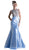 Cinderella Divine - Bead Embellished Halter Mermaid Gown