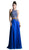 Cinderella Divine - Two Piece Floral Embroidered A-line Dress