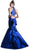 Cinderella Divine - High Halter Fitted Mermaid Gown