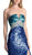 Cinderella Divine - Sequined Fitted Evening Gown with Slit
