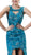 Cinderella Divine - Scoop Neck Embellished Asymmetric Evening Gown