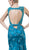 Scoop Neck Embellished Asymmetric Evening Gown