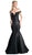 Off-Shoulder Mikado Mermaid Dress