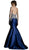 Cinderella Divine - Embellished Strapless Mermaid Evening Gown
