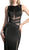 Cinderella Divine - Embellished Jewel Neck Sheath Dress