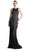 Cinderella Divine - Fitted Side Laced Up Evening Dress