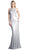 Cinderella Divine - Fitted Side Laced Up Evening Dress