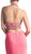 Cinderella Divine - Embellished High Halter Fitted Evening Gown