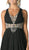 Sleeveless Embellished Ruched A-line Dress