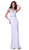 Cinderella Divine - Embellished Illusion Bateau Neck Sheath Dress