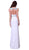 Cinderella Divine - Embellished Illusion Bateau Neck Sheath Dress