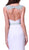Cinderella Divine - Embellished Illusion Bateau Neck Sheath Dress