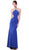 Sleeveless Bedazzled Illusion Halter Sheath Dress