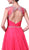 Cinderella Divine - Crystal Embellished Ruched Evening Gown