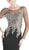 Cinderella Divine - 8916 Embellished Illusion Bateau Trumpet Dress