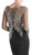 Cinderella Divine - 8916 Embellished Illusion Bateau Trumpet Dress