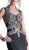 Embroidered Queen Anne Neck Sheath Dress