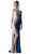 Cinderella Divine - Sleeveless Lace Bateau Fitted Dress