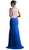 Cinderella Divine - Sleeveless Lace Bateau Fitted Dress