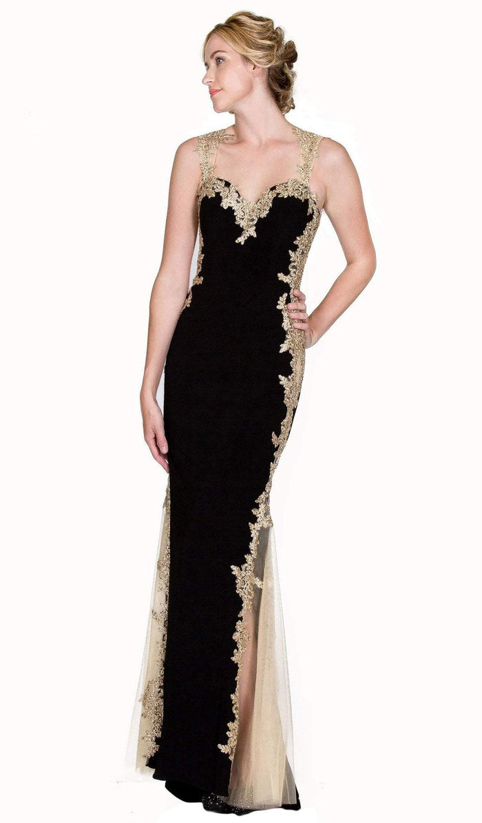 Sleeveless Lace Sweetheart Fitted Dress