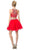 Cinderella Divine - Two-Piece Crystal Ornate Illusion A-Line Dress