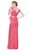 Lace Cap Sleeve Illusion Bateau Sheath Dress