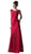 Cinderella Divine - Lace Cap Sleeve Illusion Bateau Sheath Dress