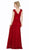 Lace Cap Sleeve Illusion Bateau Sheath Dress
