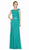 Lace Cap Sleeve Illusion Bateau Sheath Dress