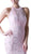 Cinderella Divine - Sleeveless Lace Illusion Halter Sheath Dress